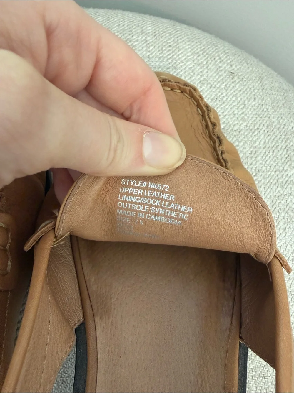 Madewell leather loafer